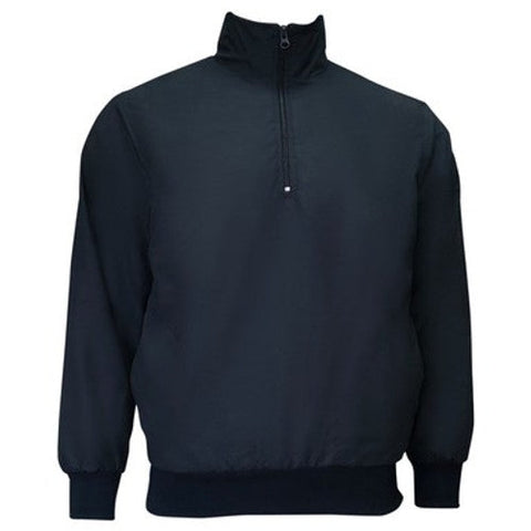 BBS330-SOLID NAVY WITH POCKETS  Smitty Major League Style All Weather Fleece Jacket