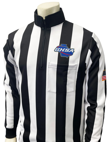 Smitty 2 Stripe Heavyweight Interlock Long Sleeve Football