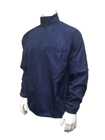 BBS326NY - Smitty Major League Style Lightweight Convertible Sleeve Umpire Jacket