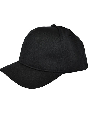 HT304BLK-Smitty - 4 Stitch Flex Fit Umpire Hat - Available in Black and Navy