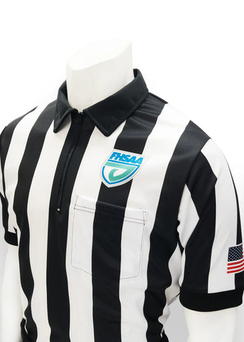 USA117FL-607-10317 - Smitty "Made in USA" - "BODY FLEX" Football Men's Short Sleeve Shirt