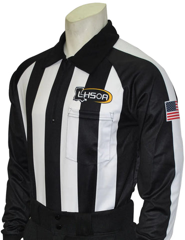 USA156LA-10260 - Smitty "Made in USA" - Dye Sub Louisiana Football Long Sleeve Shirt