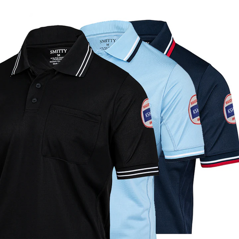 Sysdisen Chemise D'arbitre À Col, Vêtements D'arbitre De Basket-Ball, Uniforme Arbitre Rayé