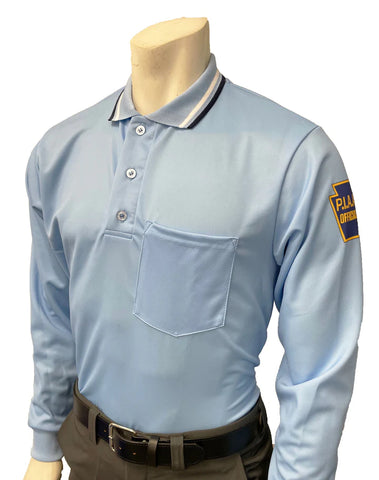 USA301PA-PB-30227-Smitty "Made in USA" - PIAA Men's Long Sleeve Umpire Shirt