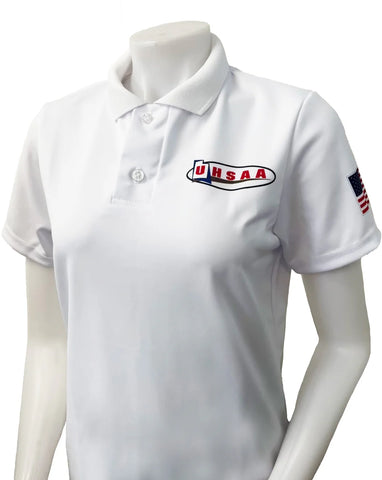USA402UT WHT-4150 - Smitty "Made in USA" - Volleyball Women's "WHITE" Short Sleeve Shirt