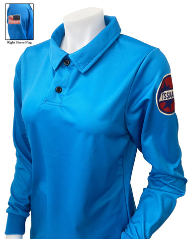 USA403TN-4101 - Smitty "Made in USA" - BRIGHT BLUE - TSSAA Women's Volleyball Long Sleeve Shirt