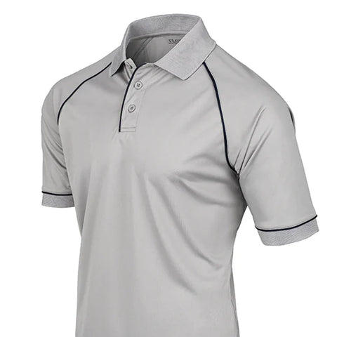 VBS400-GRAY-4172-MEN'S SHORT SLEEVE VOLLEYBALL SHIRT