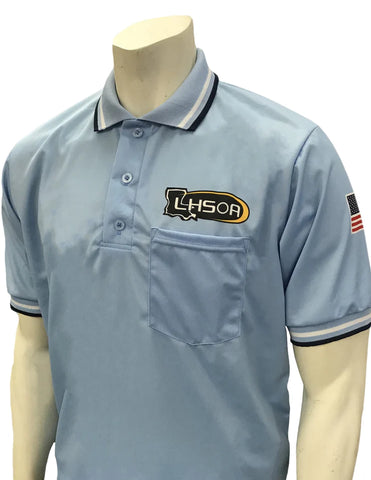 USA300LA-30219 - Smitty "Made in USA" - Short Sleeve Baseball Shirt Powder Blue