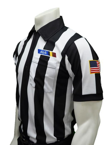 USA140AZ -1997- Smitty "Made in USA" - Football Men's Short Sleeve Shirt - Position Letter 'L'