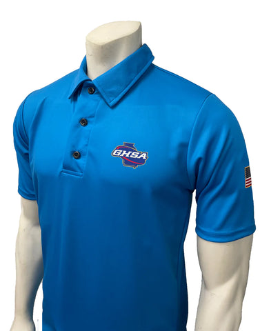 USA420GA-BB - 4033 - Smitty "Made in USA" - Dye Sub Georgia "BRIGHT BLUE" VOLLEYBALL Shirt