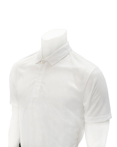 VBS488 - Men's White Mesh Shirt with Collar