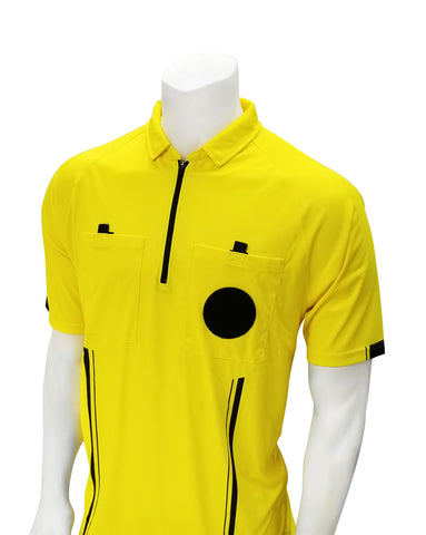 SOC900YELLOW - S/S SOCCER OFFICIALS JERSEY